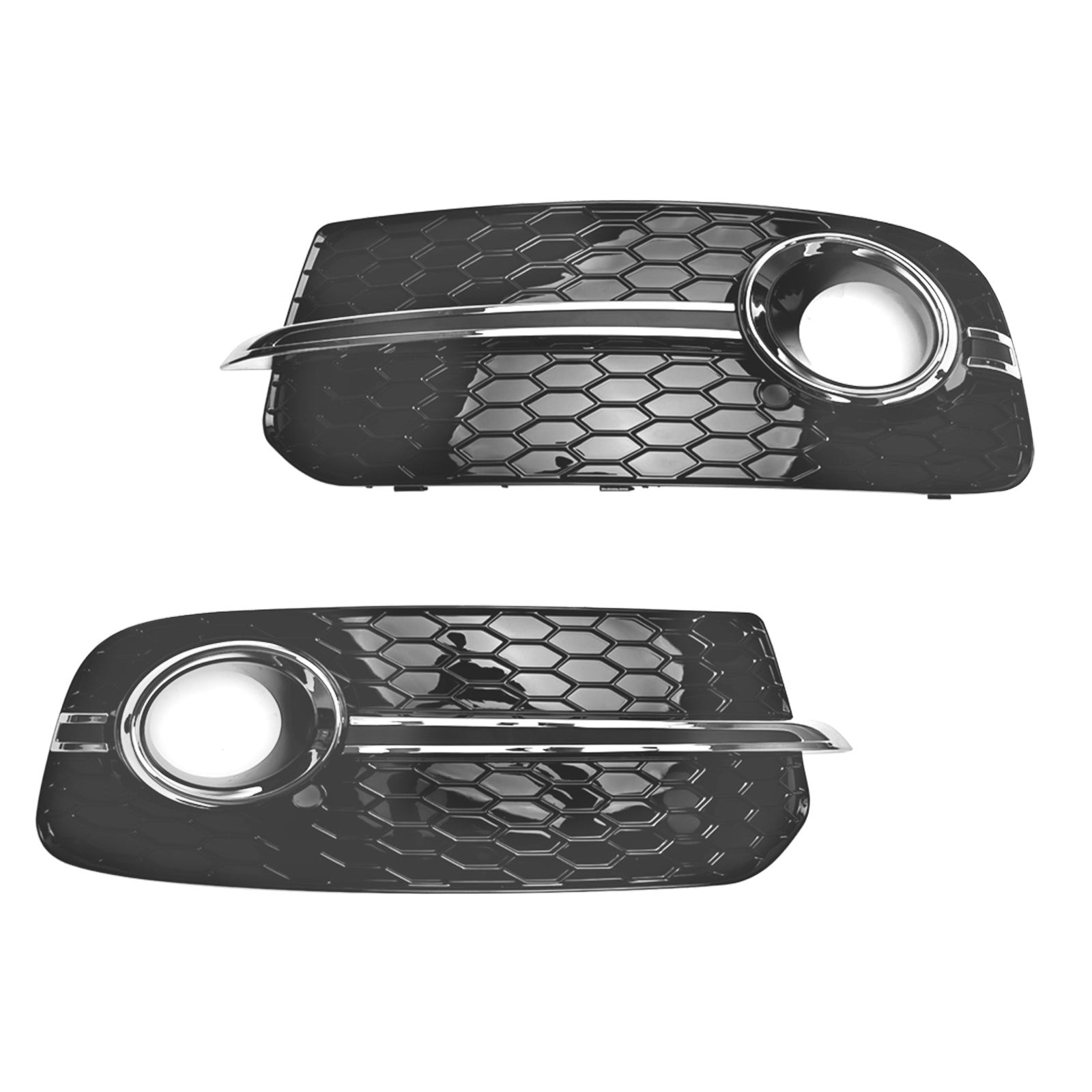 PALASER 2013-2017 Audi Q5 Standard Version Front Bumper Fog Light Grille Grill 8R0807681M 8R0807682J - Image 2