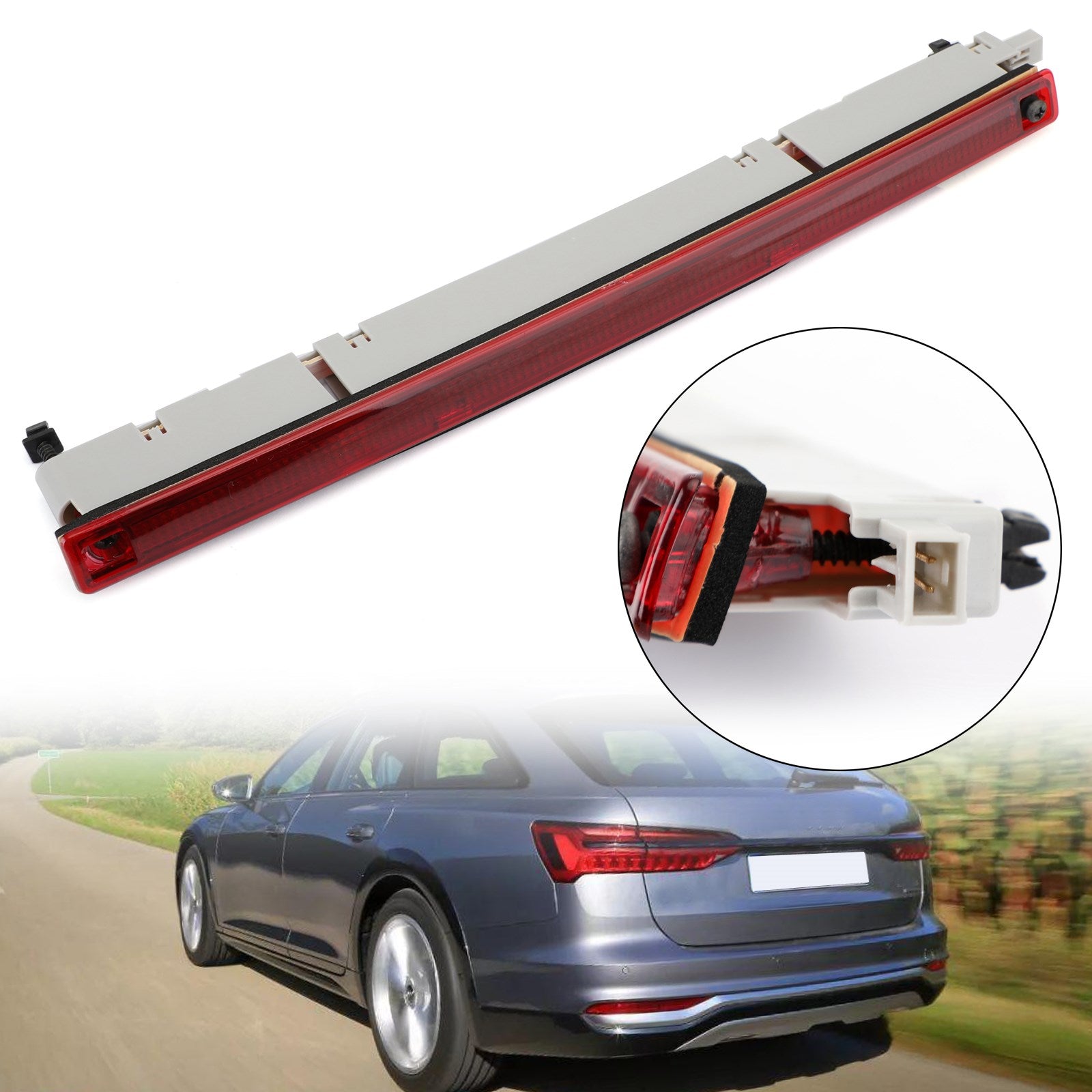 PALASER Third 3Rd Brake Stop Light For Audi A6 Allroad Quattro Wagon 4B9945097A - Image 4