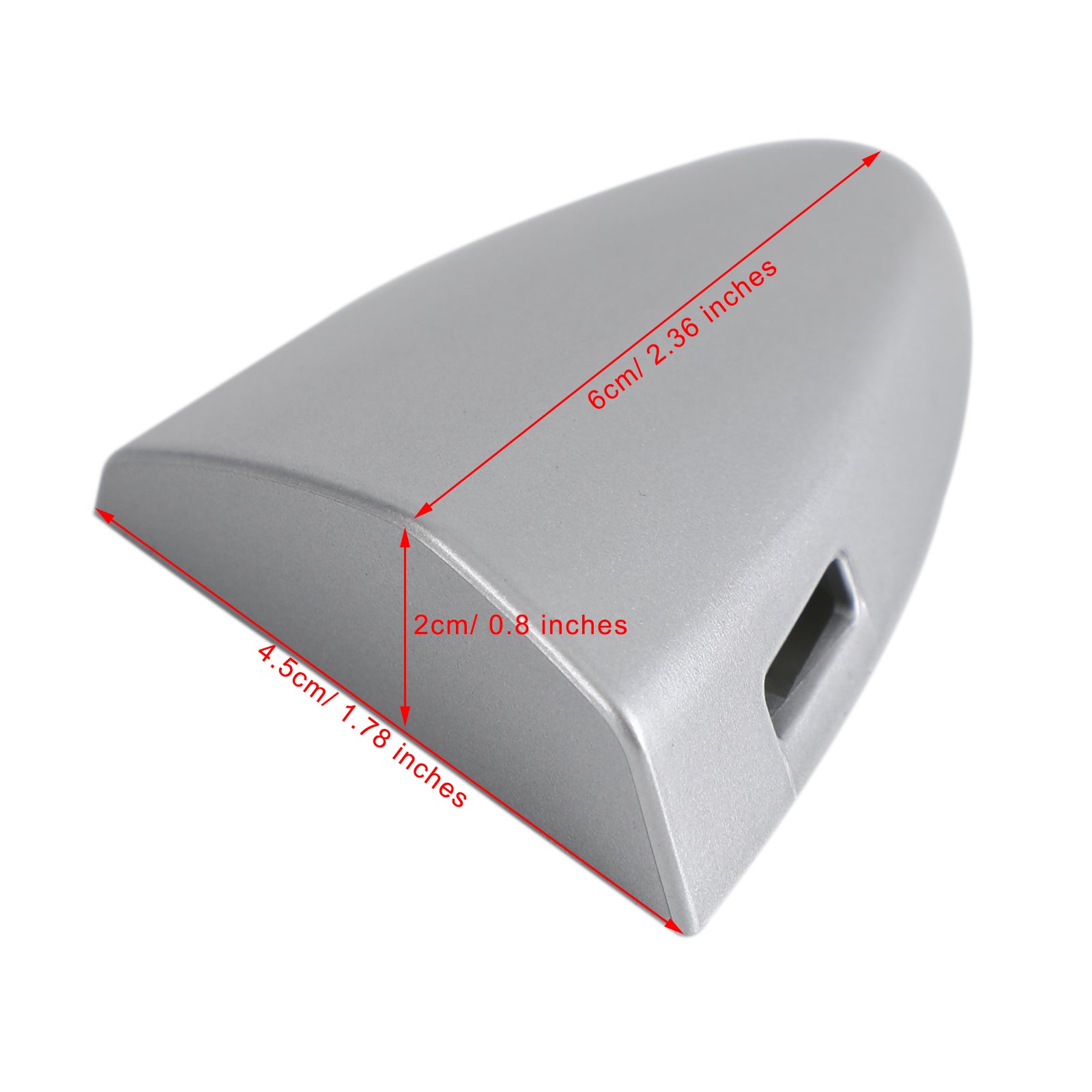 PALASER Silver Front Left Ouside Door Handle Key Cover Cap 69218-53021 For Lexus IS250 - Image 2