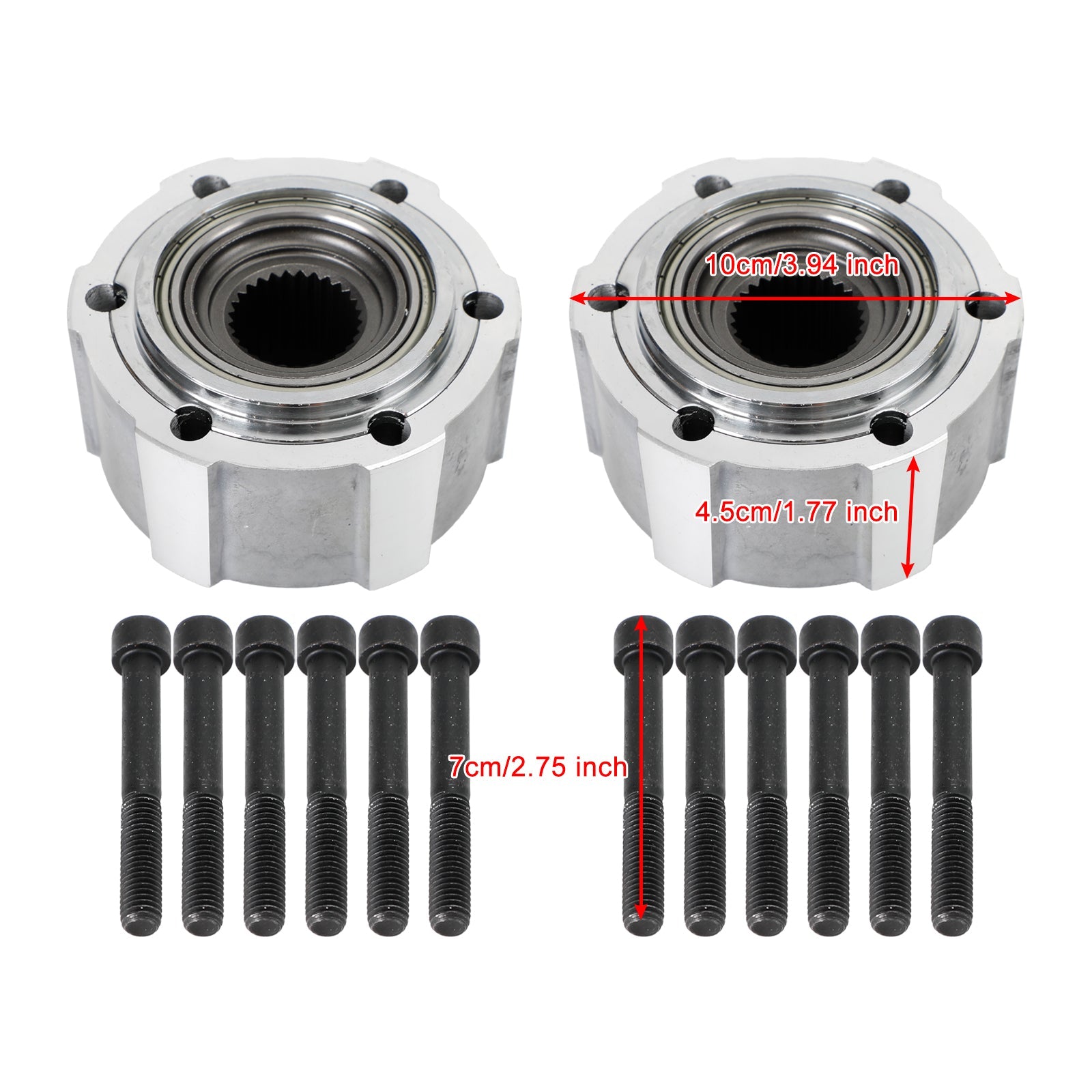 PALASER 2000-2004 Nissan Xterra Se/xe Sport 2PCS 402502S610 Manual Locking Hubs 28 Spline AVM461HP - Image 2