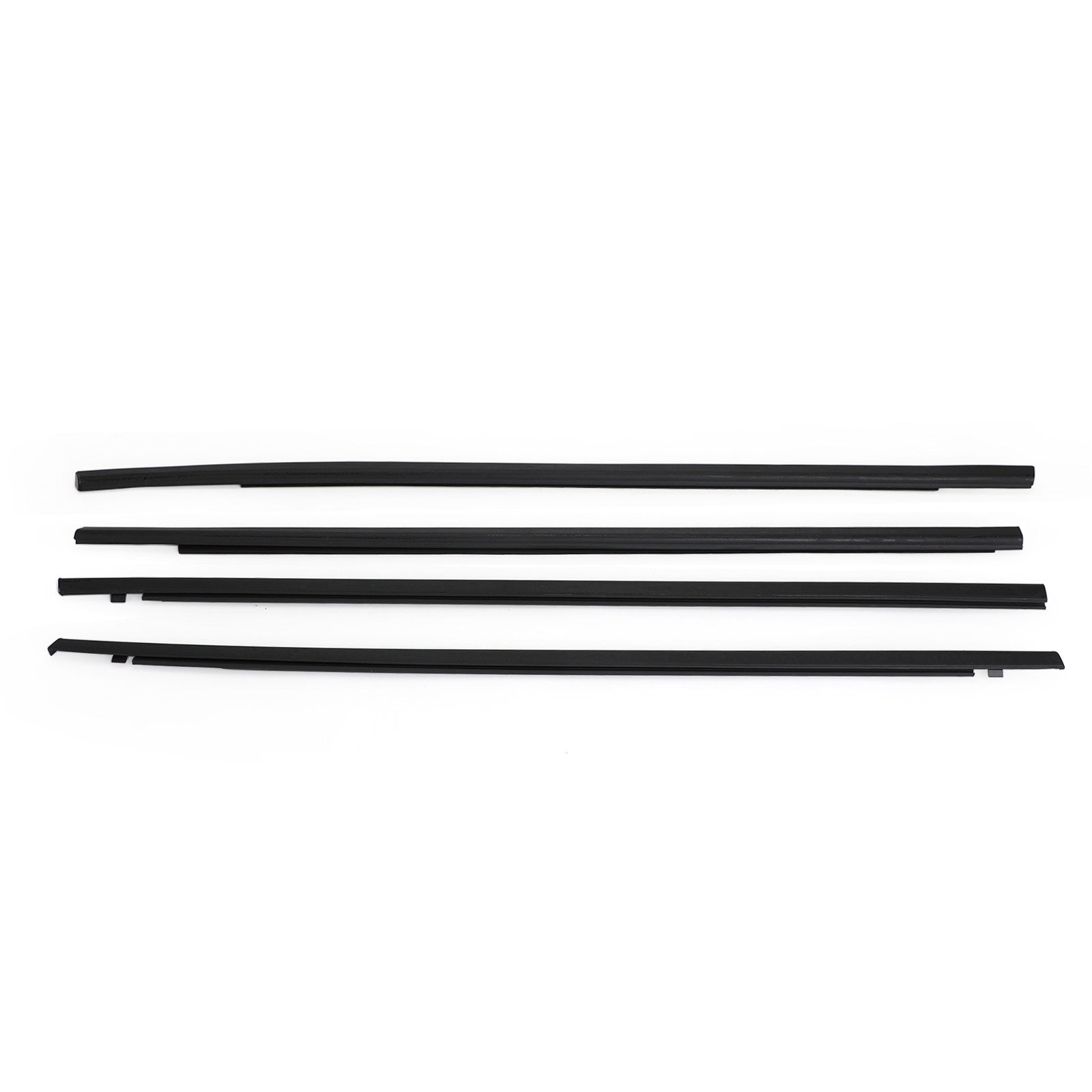 PALASER Honda Civic 2016-2021 4PCS Weatherstrip Window Moulding Trim Seal Belt - Image 11