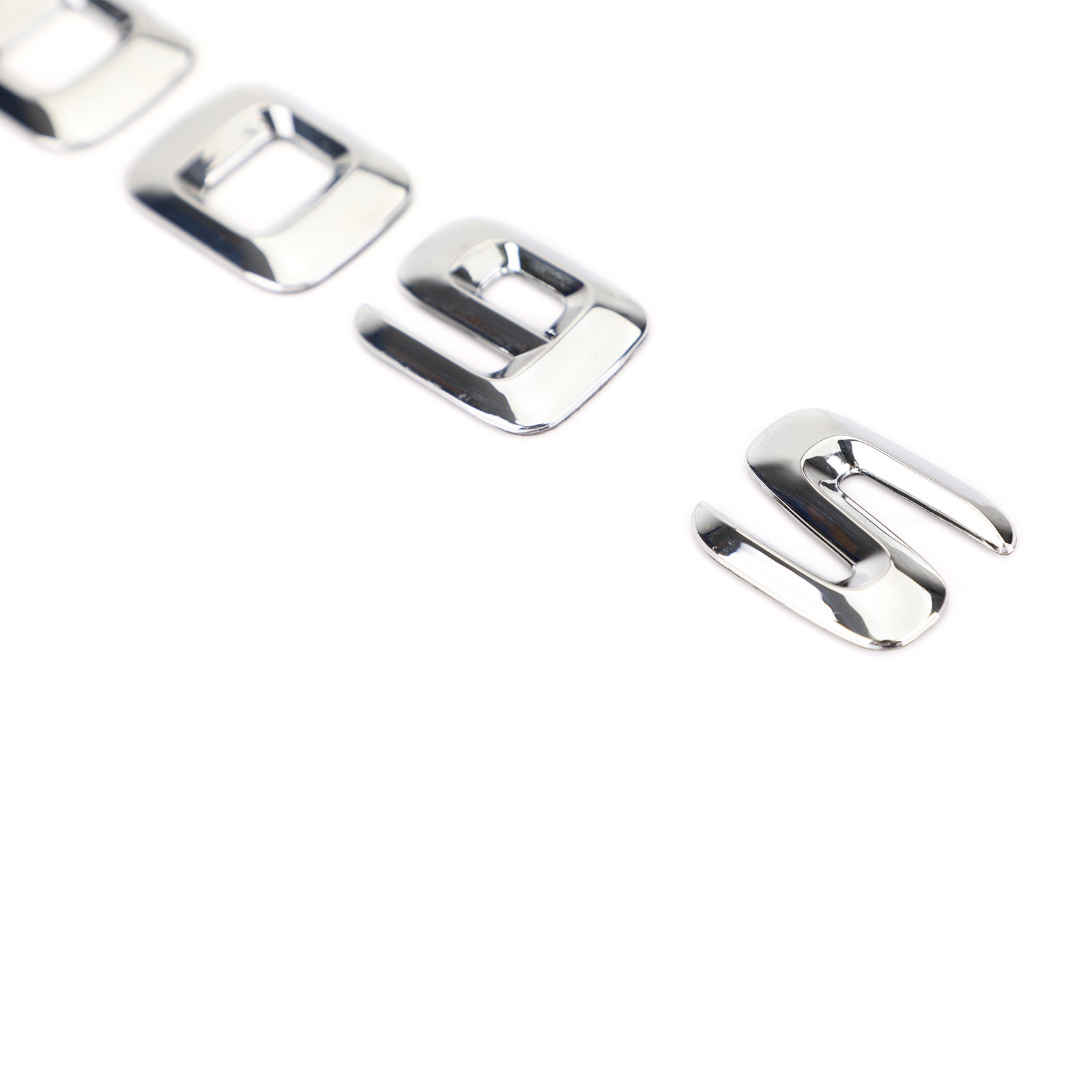 PALASER Rear Trunk Emblem Badge Nameplate Decal Letters Numbers Fit Mercedes S600 Chrome - Image 9