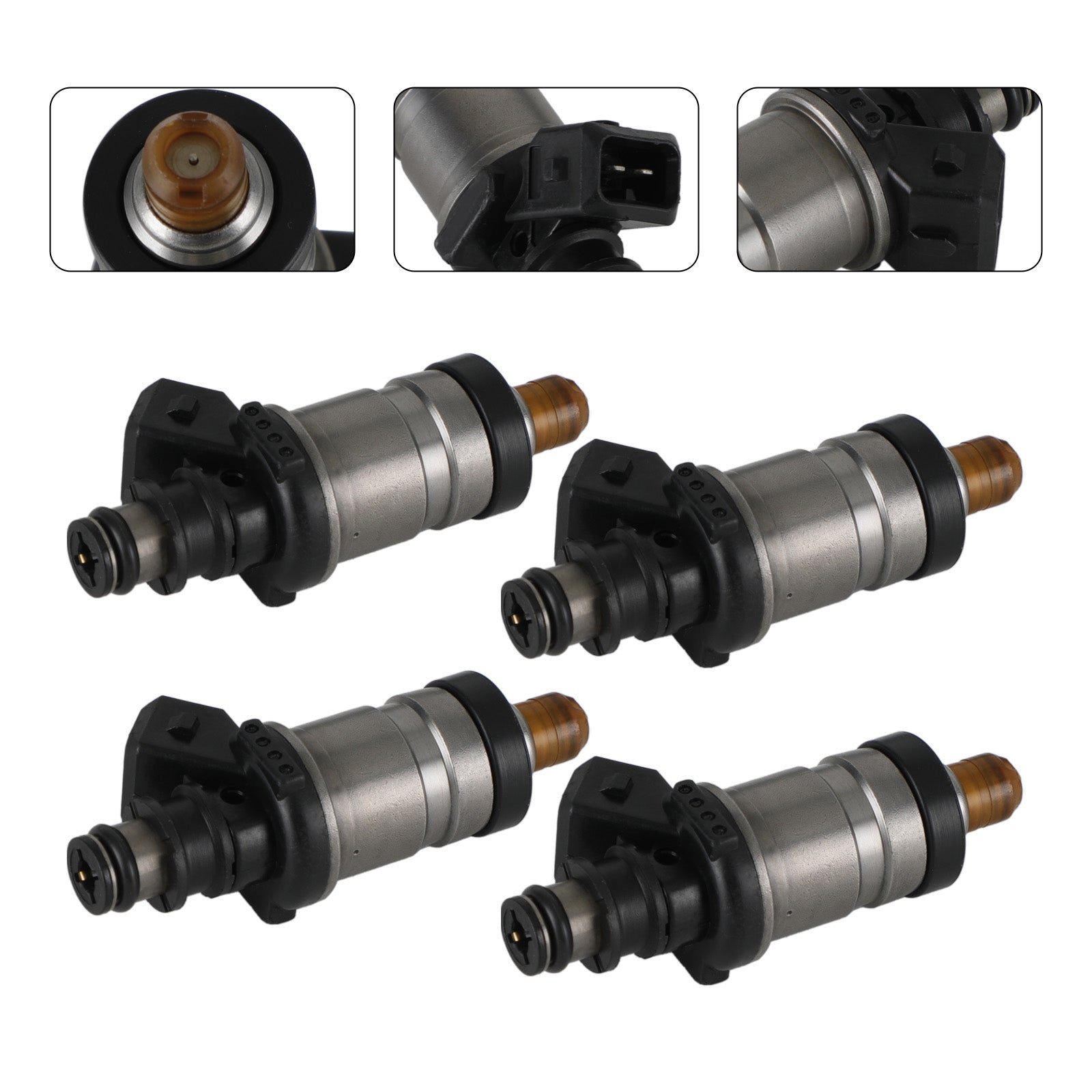 PALASER 1993-1996 Honda Prelude 2.2L L4 Fuel Injectors 06164-P0F-000 FJ267 842-12113 06164-P0F-000 FJ265 - Image 9