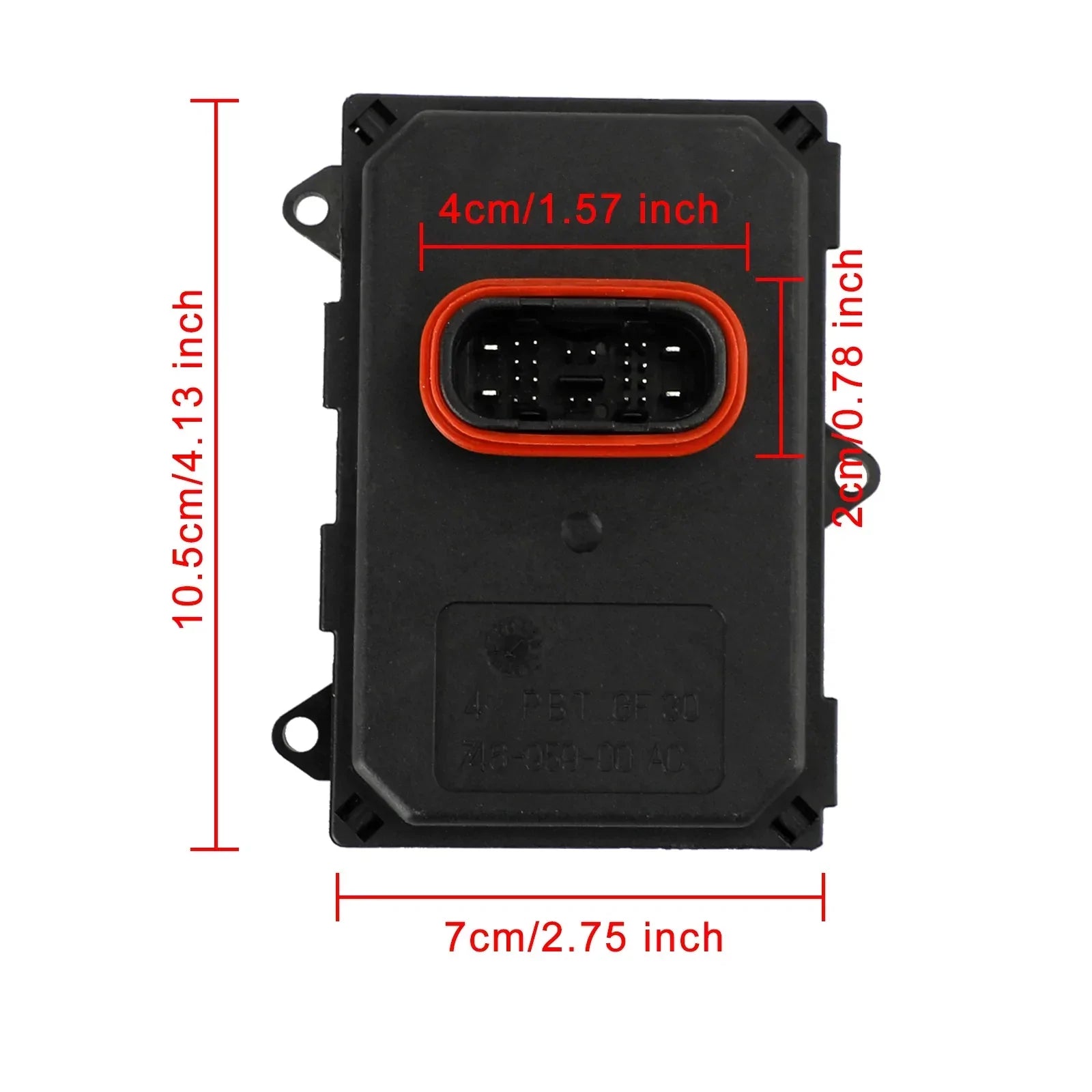PALASER 2007-2010 Vw Tiguan 7L6941329B Xenon Headlight Afs Cornering Leveling Control Module 5DF01011415AA - Image 2
