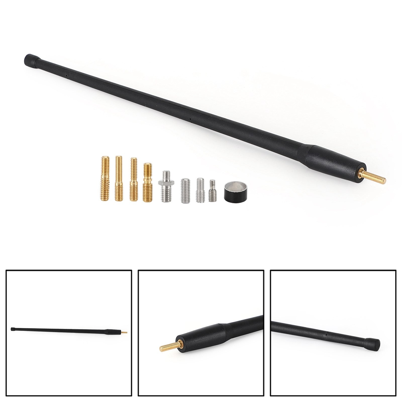 PALASER 13" Inch Car Radio Antenna Mast Fits For Chevr Silverado 1500 1985-2021 - Image 3