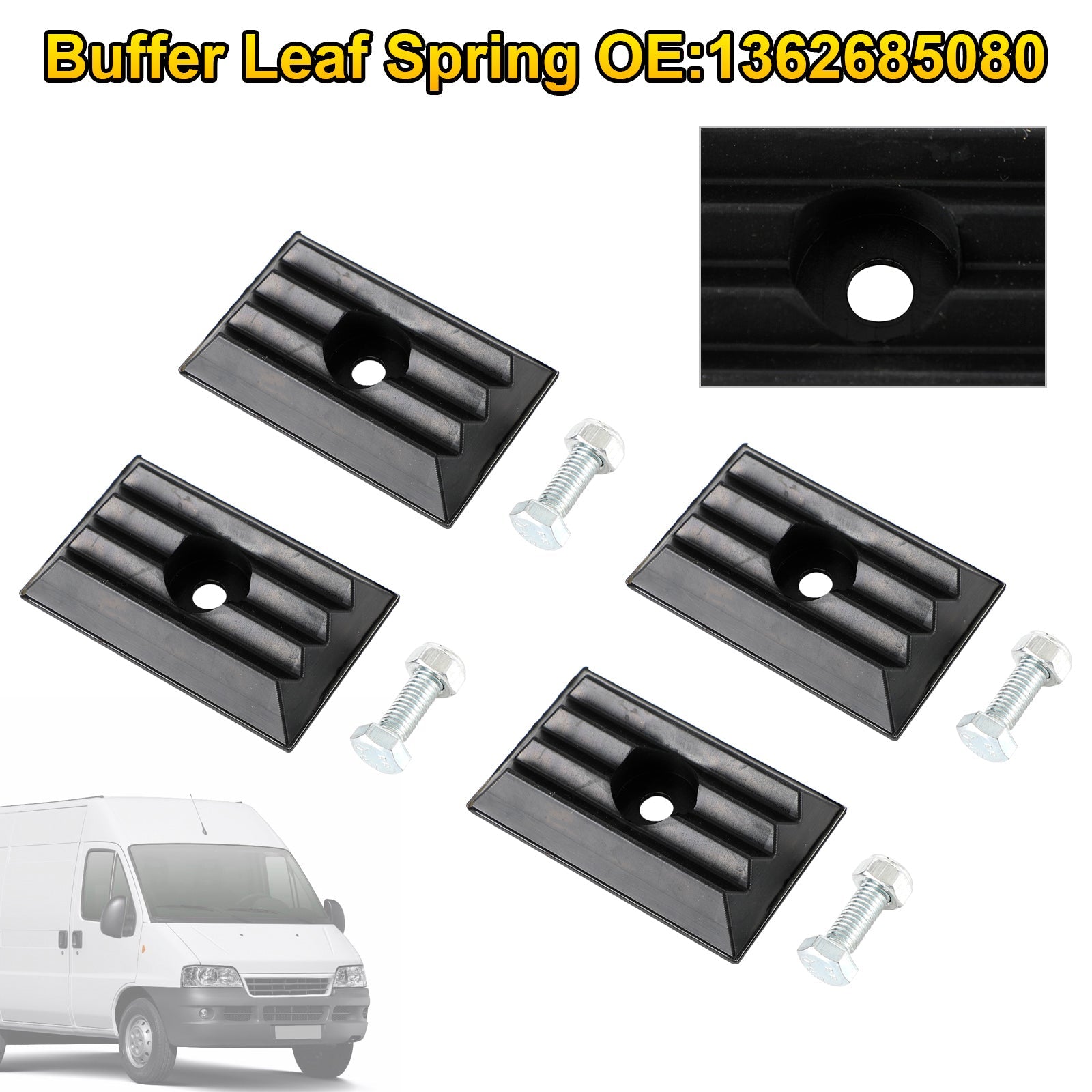 PALASER 2006- Fiat For Ducato/jumper 4xRear Impact Buffer Leaf Spring - Image 9