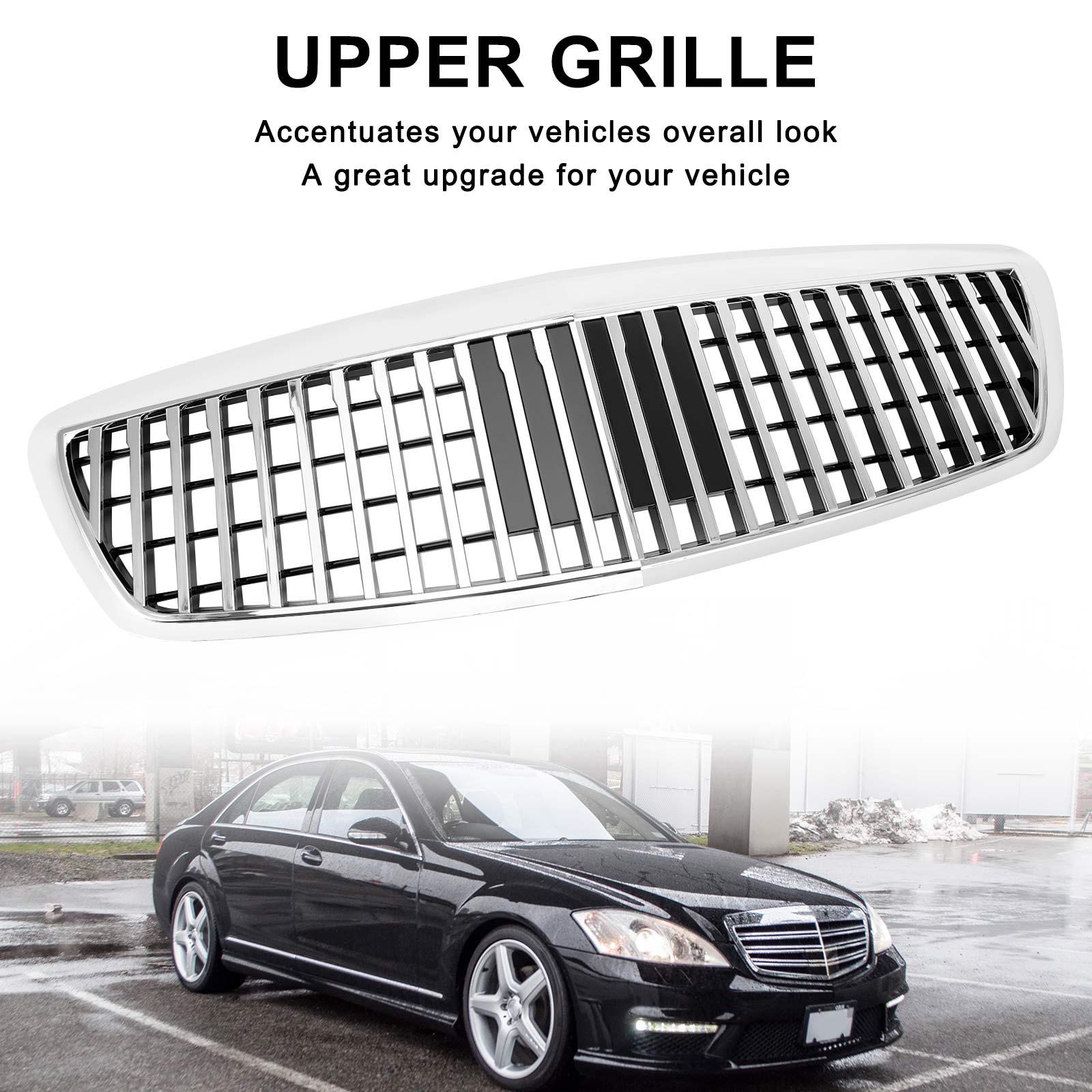 PALASER 2007-2009 Benz S-class W221 S550 S63 S450 Maybach Style MB2055869 Grille Grill Chrome