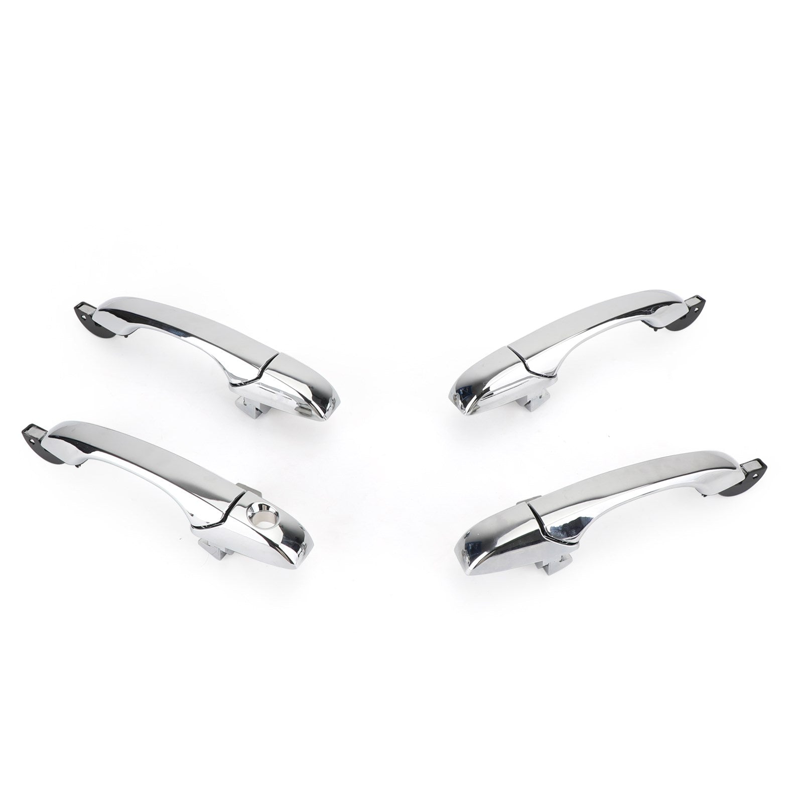 PALASER 4x Exterior Door Handle 4589009AH Chrome For Chrysler 300 / 300C 2005-2010 - Image 11