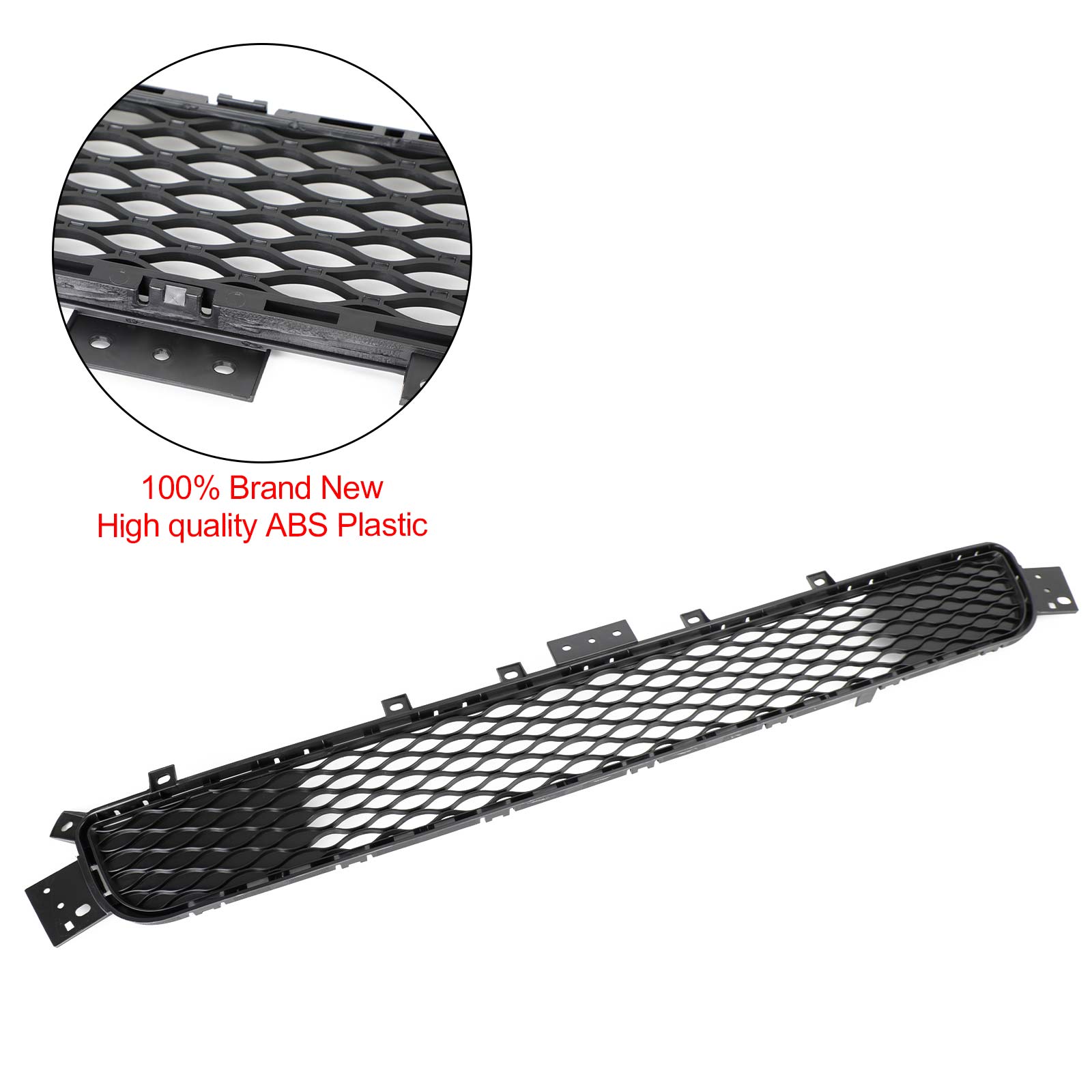 PALASER Infiniti Q50 2014-2017 Base Model 62310-4HB1B 62254-4HB0A Factory Style Front Bumper Lower Grill - Image 5