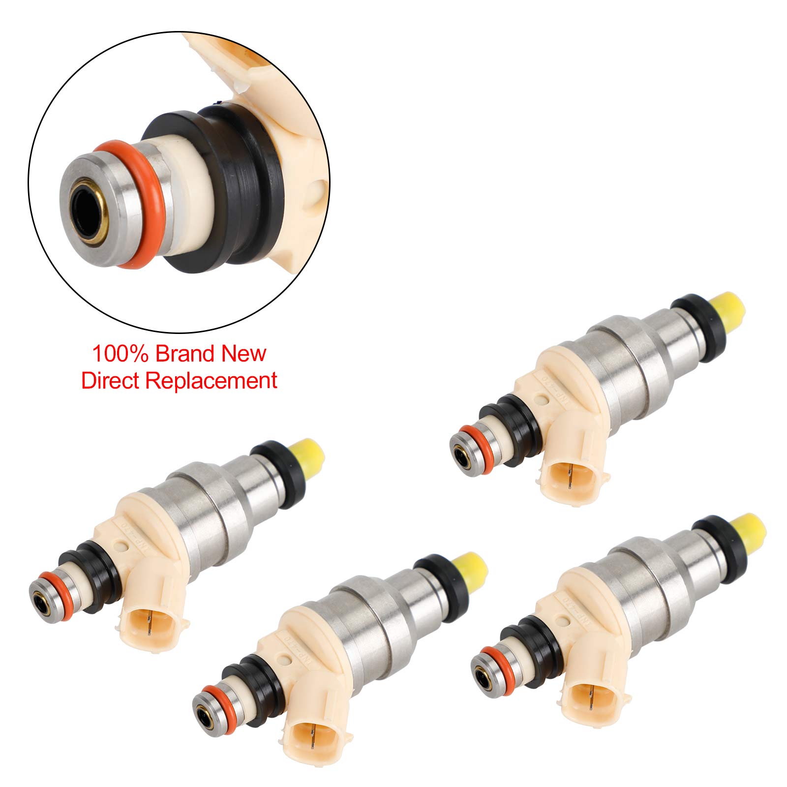 PALASER Fuel Injectors 4G1549 1571058B00 INP470 Fit 1992-1997 Geo Tracker - Image 6
