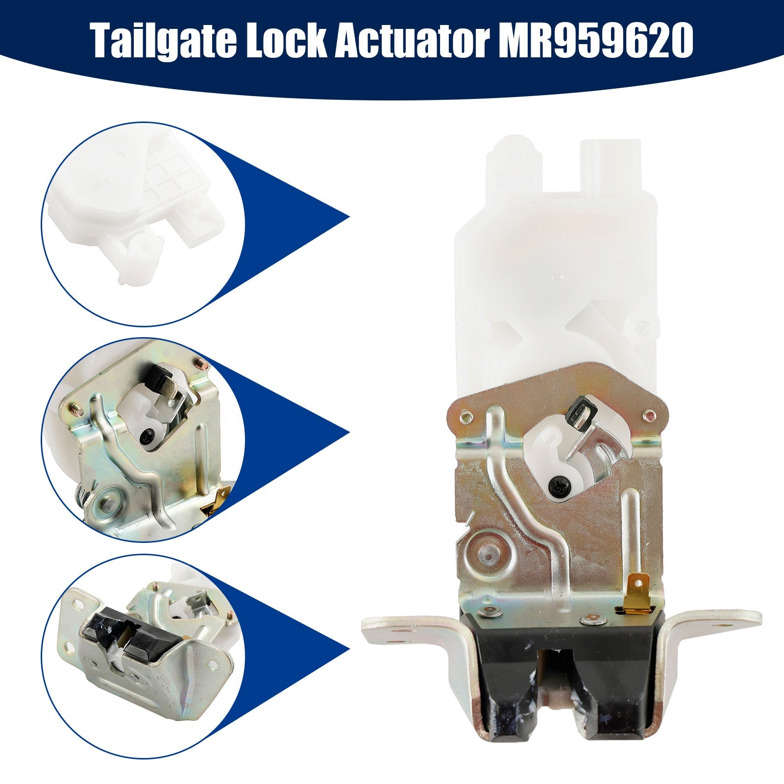 PALASER 2018 Mitsubishi Outlander Sport Es, Le, Se, Sel 2.0L L4 - Gas, 2.4L L4 - Gas Tailgate Lock Actuator Motor MR959620 - Image 3