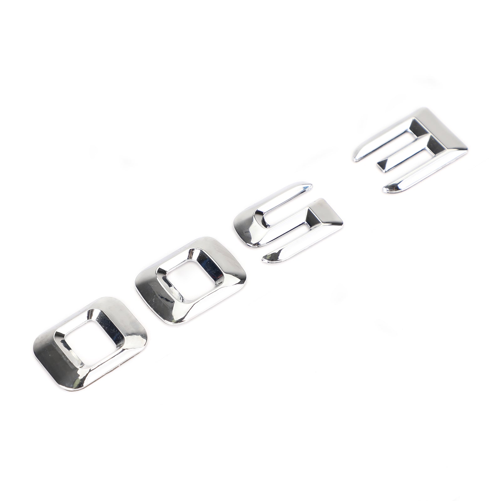 PALASER Mercedes E500 Chrome Rear Trunk Emblem Badge Nameplate Decal Letters Numbers - Image 6