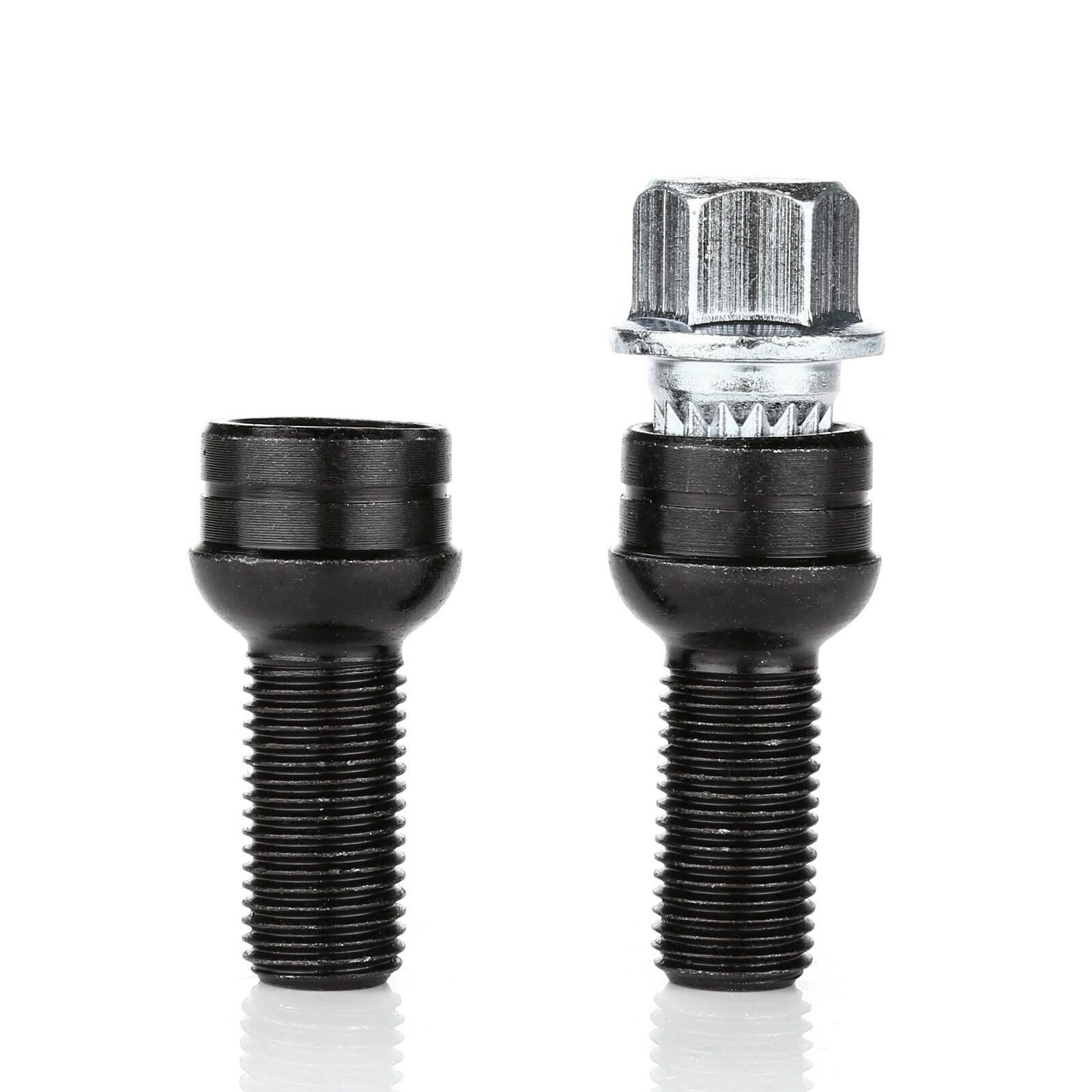 PALASER 4+1 17mm Steel Wheel Bolt & Lock Lug Nut Set With Key For Vw Golf Audi - Image 9