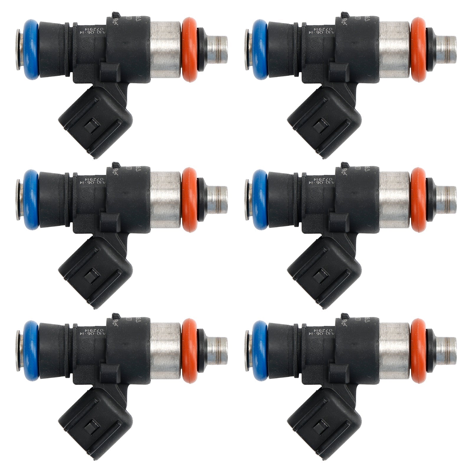 PALASER 2013-2016 Lincoln Mks Mkz 3.7L 6PCS Fuel Injector 0280158191
