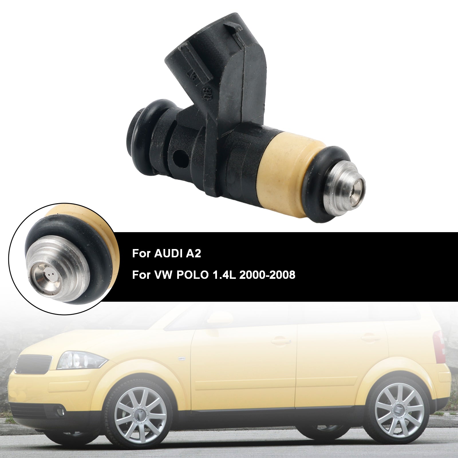 PALASER 2000-2008 Volkswagen Polo 1.4L 1Pcs Fuel Injector 036906031M - Image 4