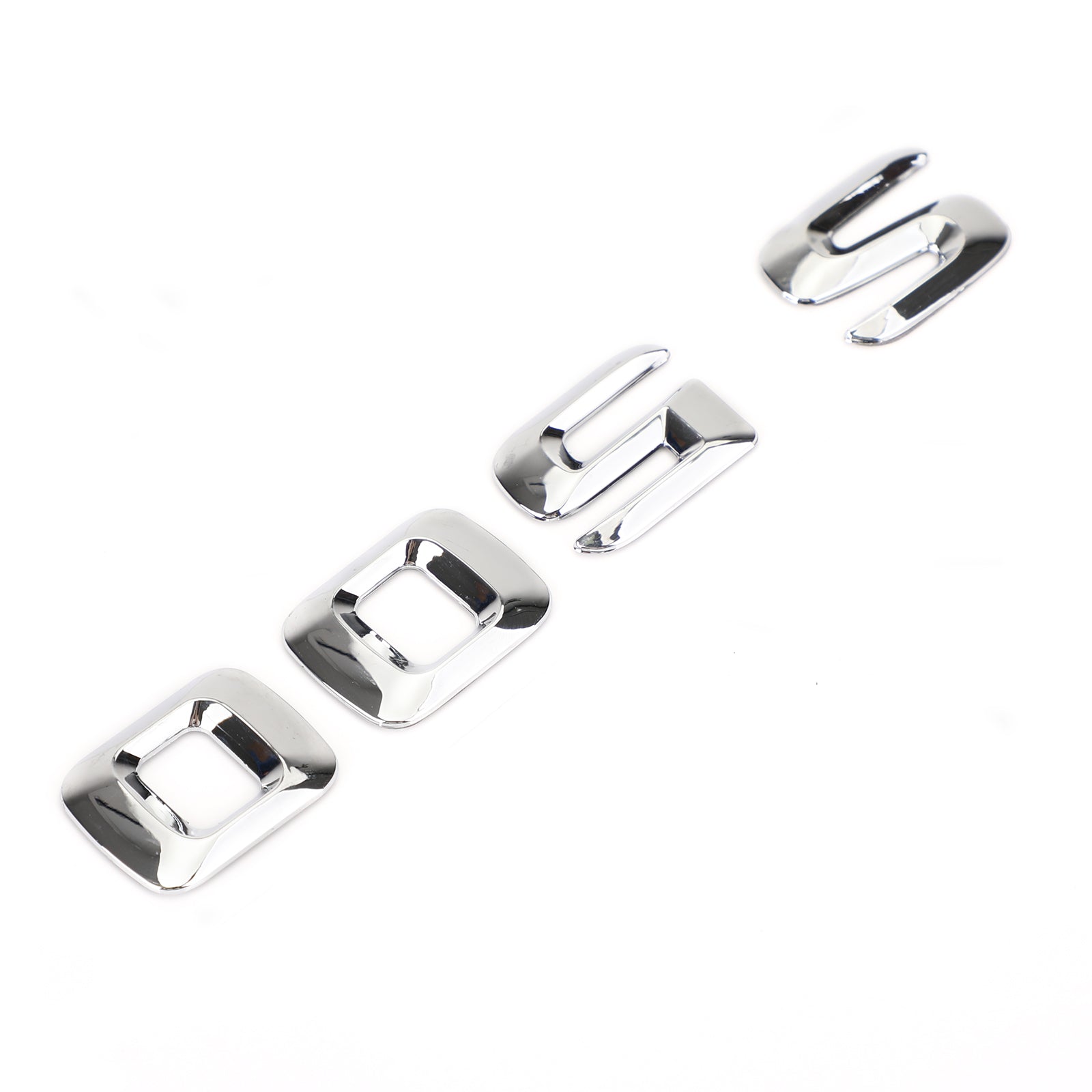 PALASER Rear Trunk Emblem Badge Nameplate Decal Letters Numbers Fit Mercedes S500 Chrome - Image 8