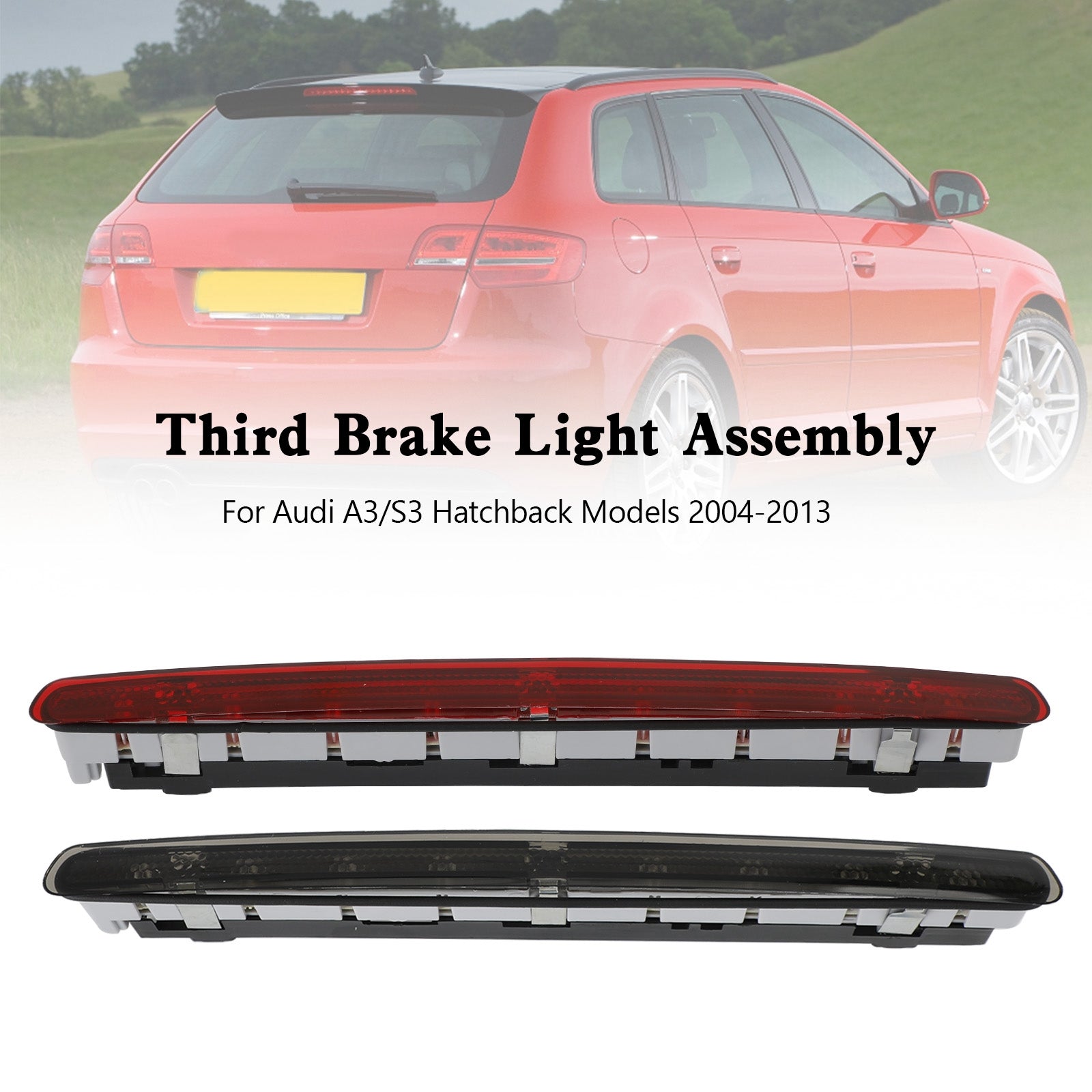 PALASER 2004-2012 Audi A3/S3 3 Door Hatchback Third Brake Light 8P3945097