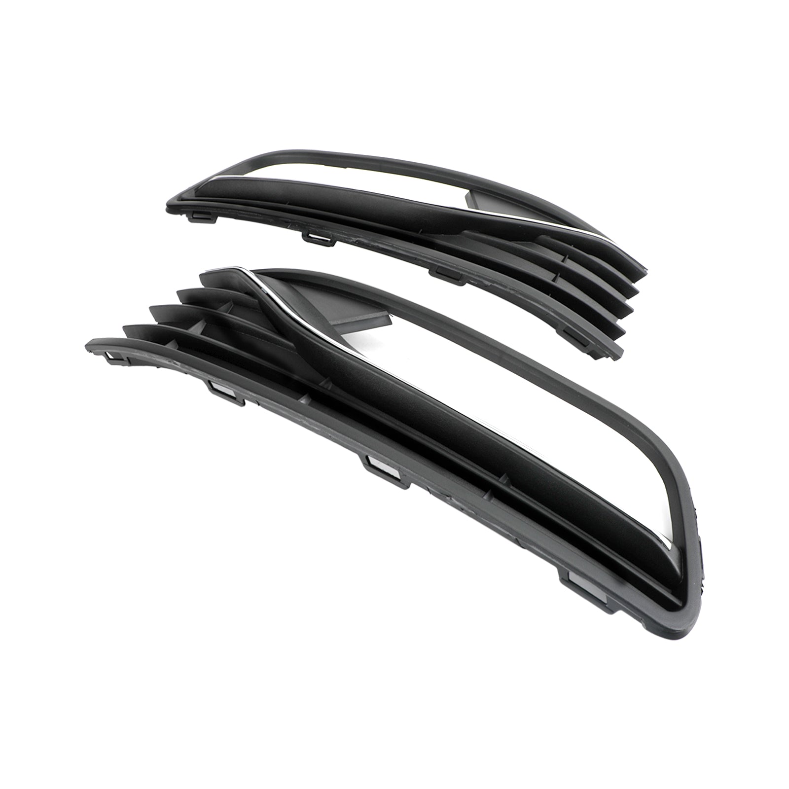 PALASER 2014-2017 Vw Polo 6R Pair Front Bumper Fog Light Cover Grill 56C0853665J 6C0853666J - Image 16