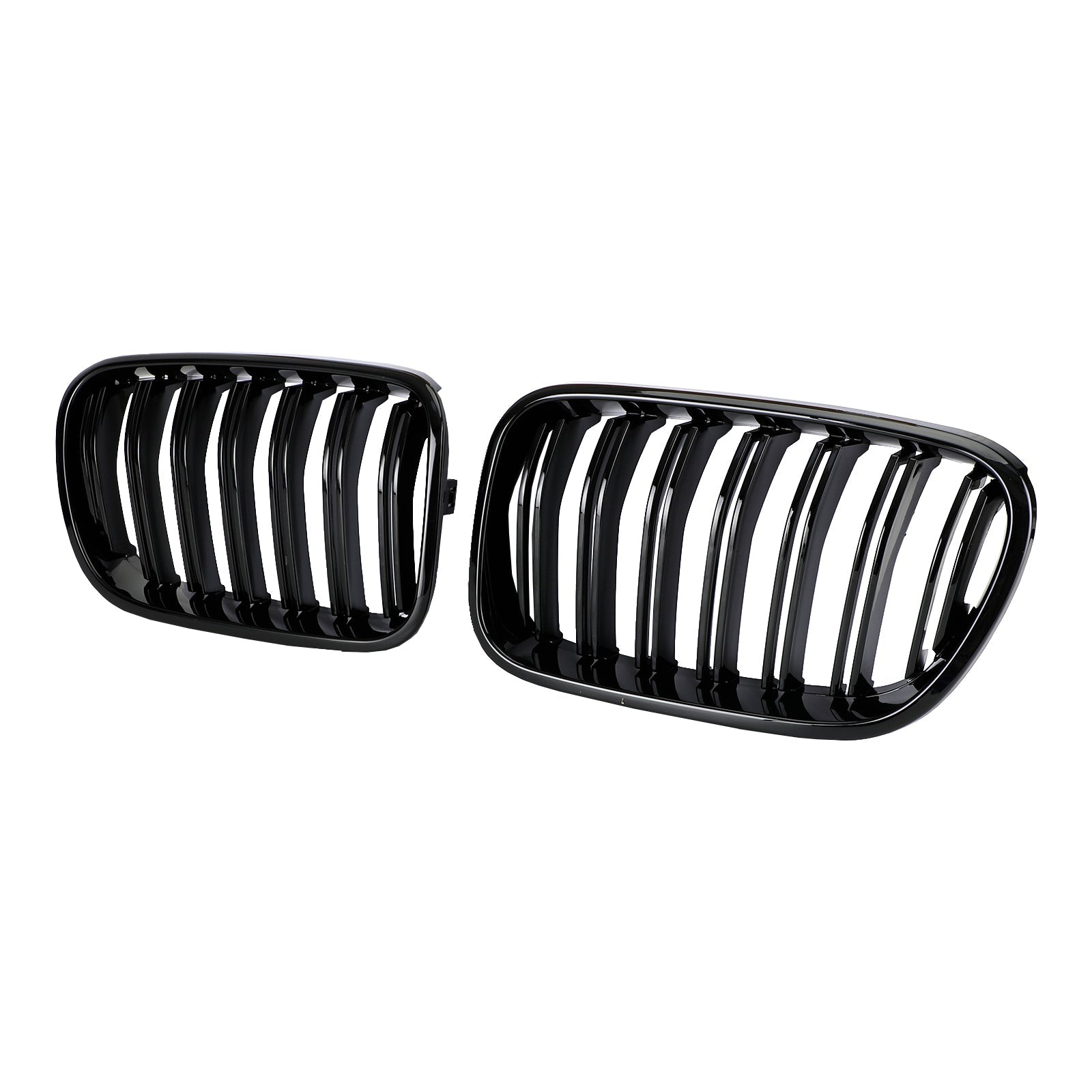 PALASER 2010-2014 BMW X3 F25 Pre-facelift Gloss Black Front Bumper Kidney Grill 51712297589 51117210725 - Image 16