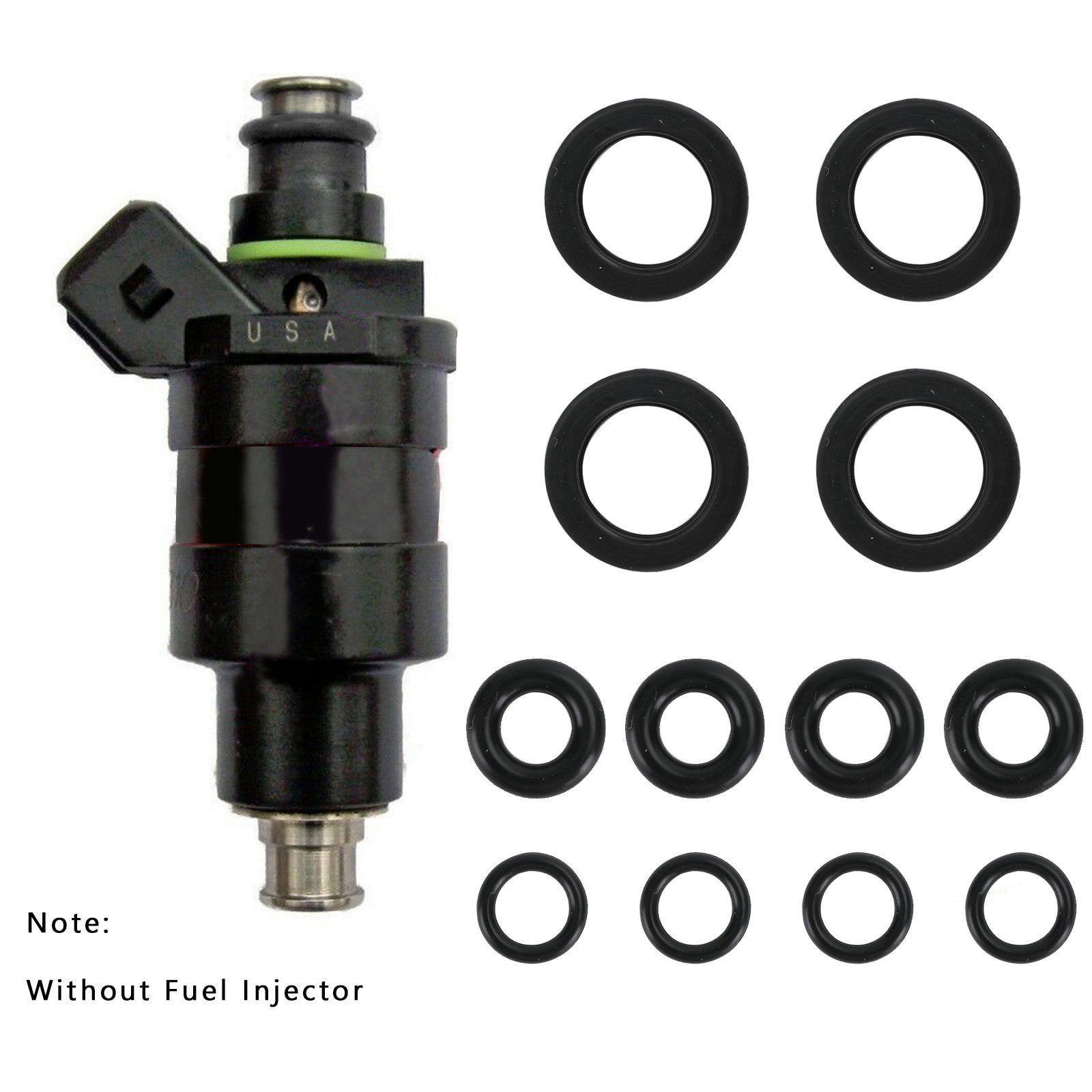 PALASER Honda 310cc 330cc 550cc 750cc 1000cc 1200cc Injectors 4PCS Fuel Injectors Seal O-ring Repair Kit MTZ14H - Image 2