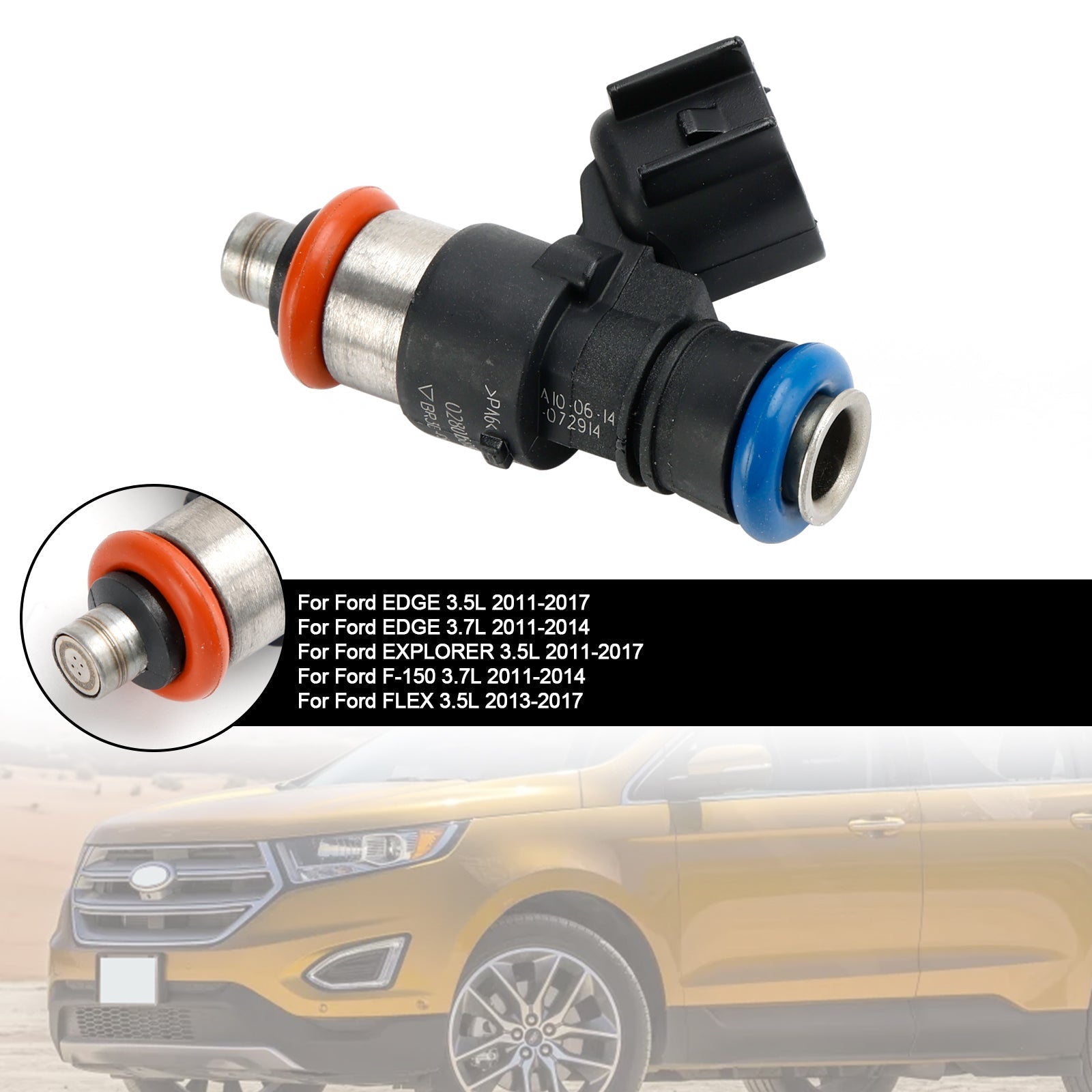PALASER 2017 Continental 3.7L 1PCS Fuel Injector 0280158191 - Image 10