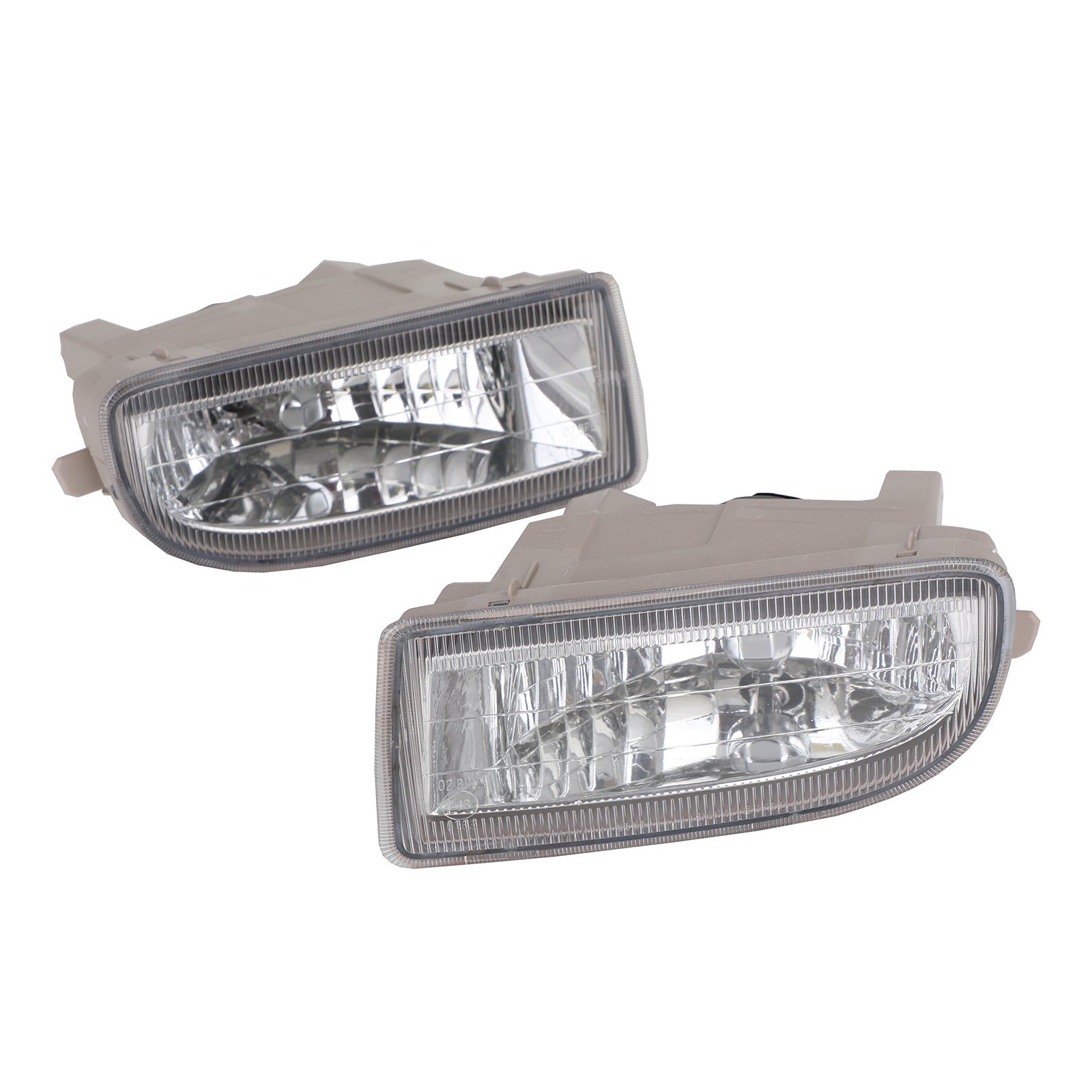 PALASER 1998-2007 Toyota Land Cruiser Pair Front Bumper Fog Light Driving Lamp