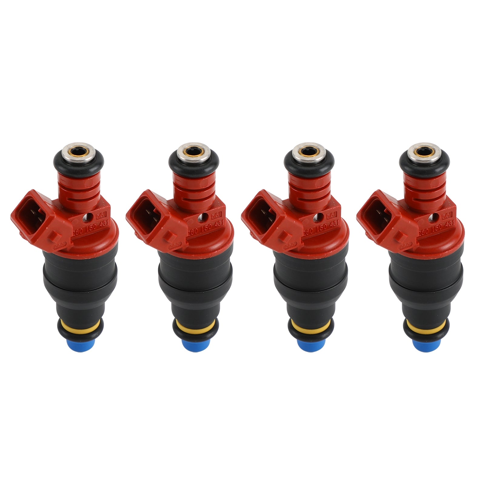 PALASER 4pcs Fuel Injectors 0280150431 Fit Saab 9-3 900 9000 2.0L 2.3L I4