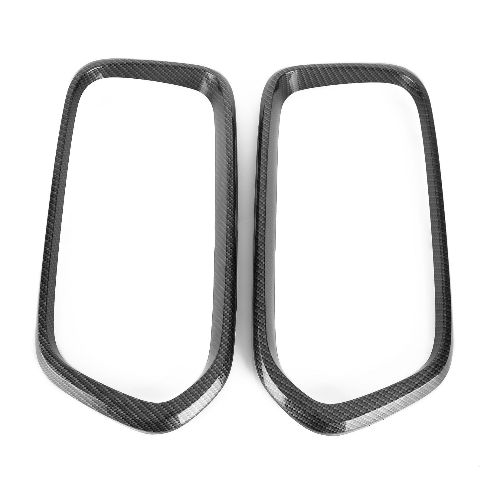 PALASER BMW X2 Series F39 2018-2021 Carbon Fiber Front Bumper Grill Frame Cover Trim - Image 9