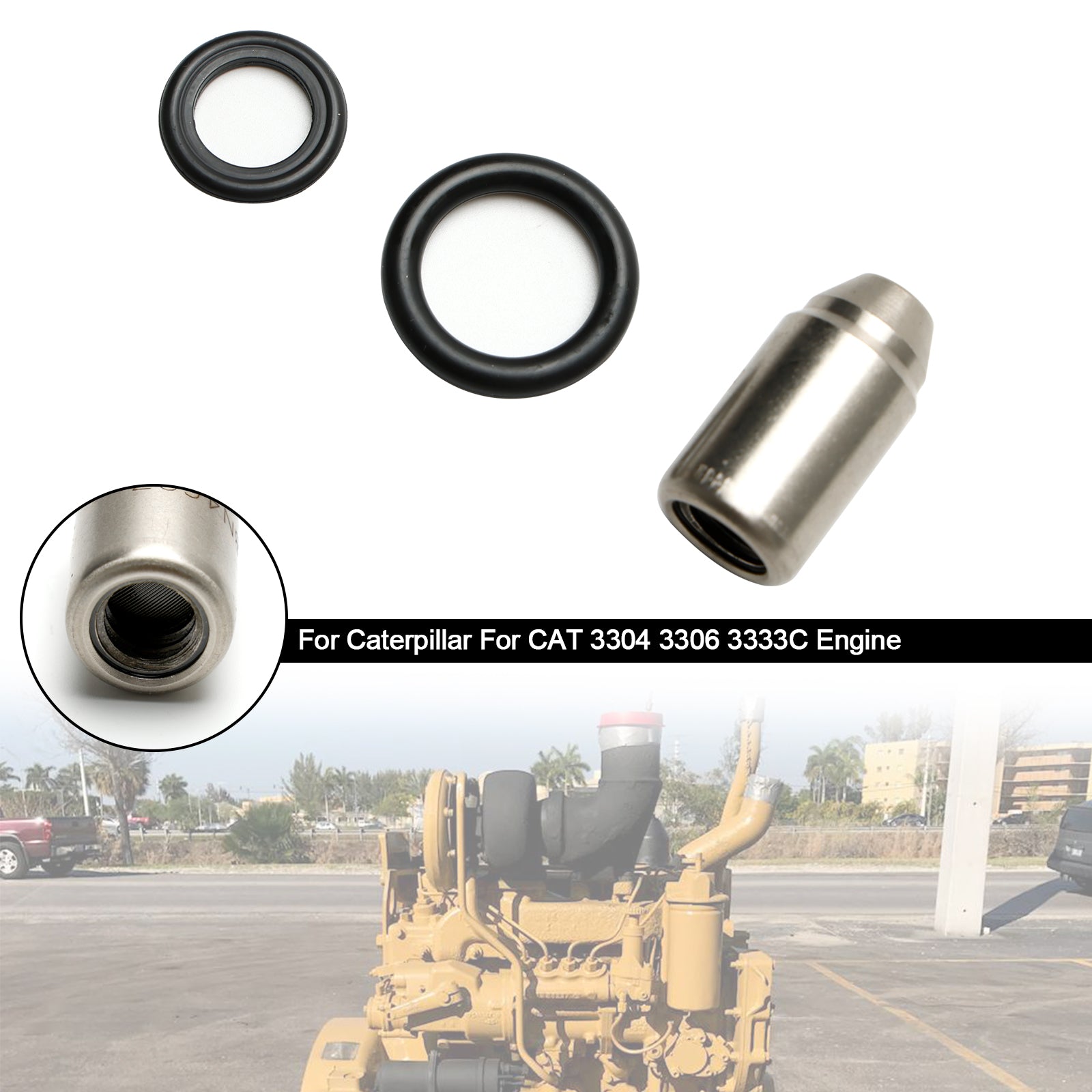 PALASER Caterpillar For Cat 3304 3306 3333C Engine Fuel Injector Nozzle 5M4086 8M1584 8N4697 9F0160 - Image 7