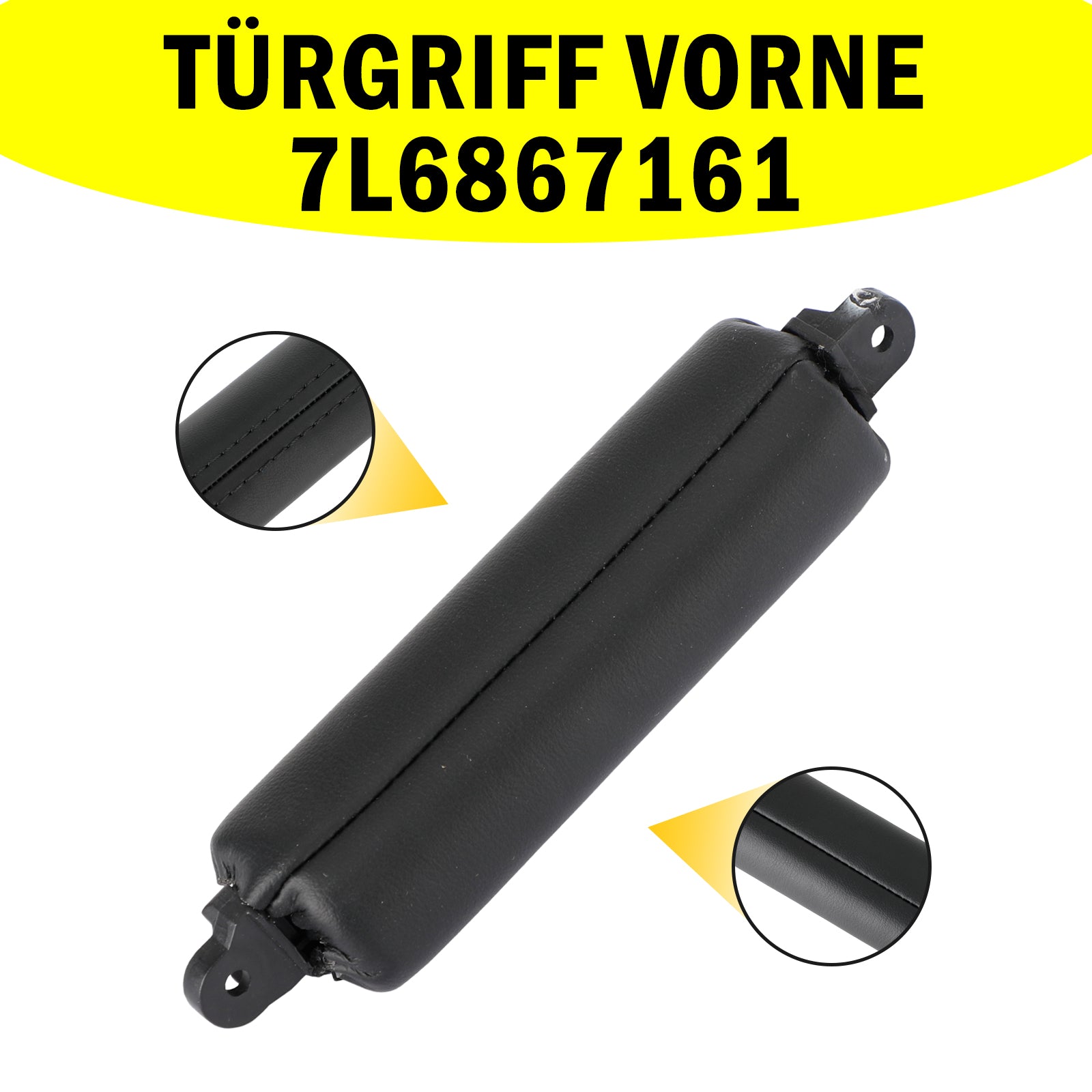 PALASER 7L6867161 Front Inside Leather Door Handle Left Or Right For Vw Touareg 02-10 - Image 2