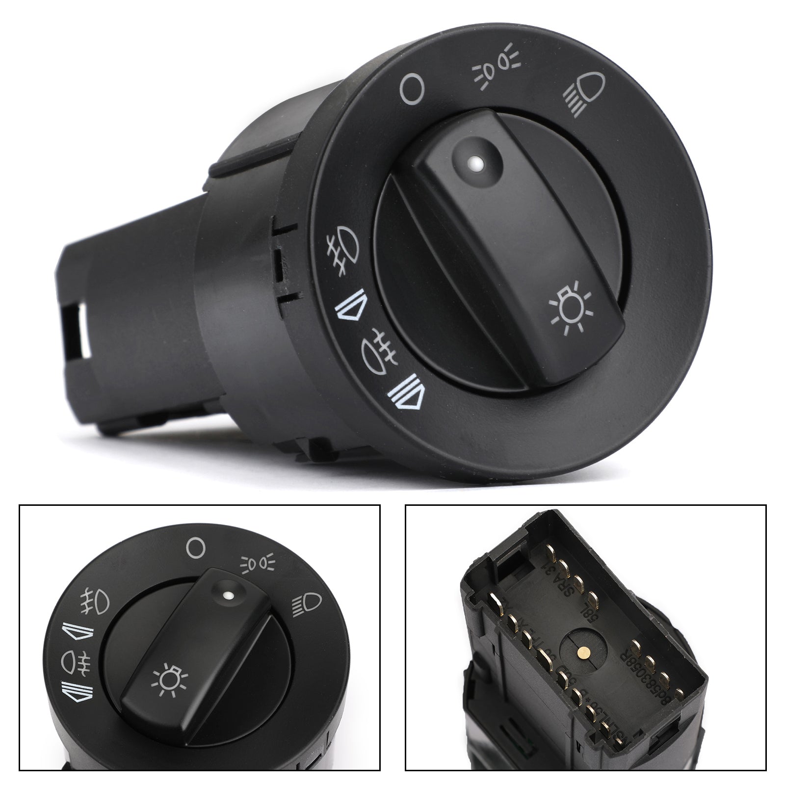 PALASER Headlight Control Head Light Switch Fit For Audi A4 S4 B6 Quattro 8E0941531A - Image 4