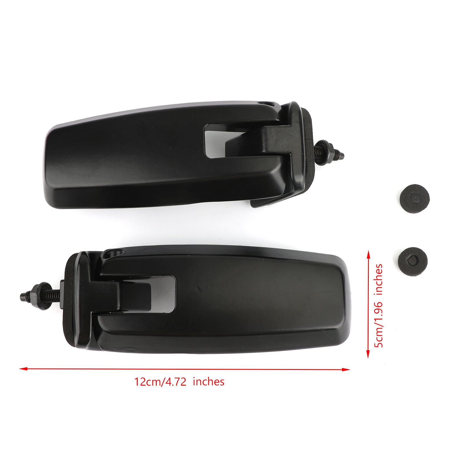 PALASER Rear Left + Right Liftgate Window Glass Hinges Fit Ford Escape 2008-2012 - Image 2