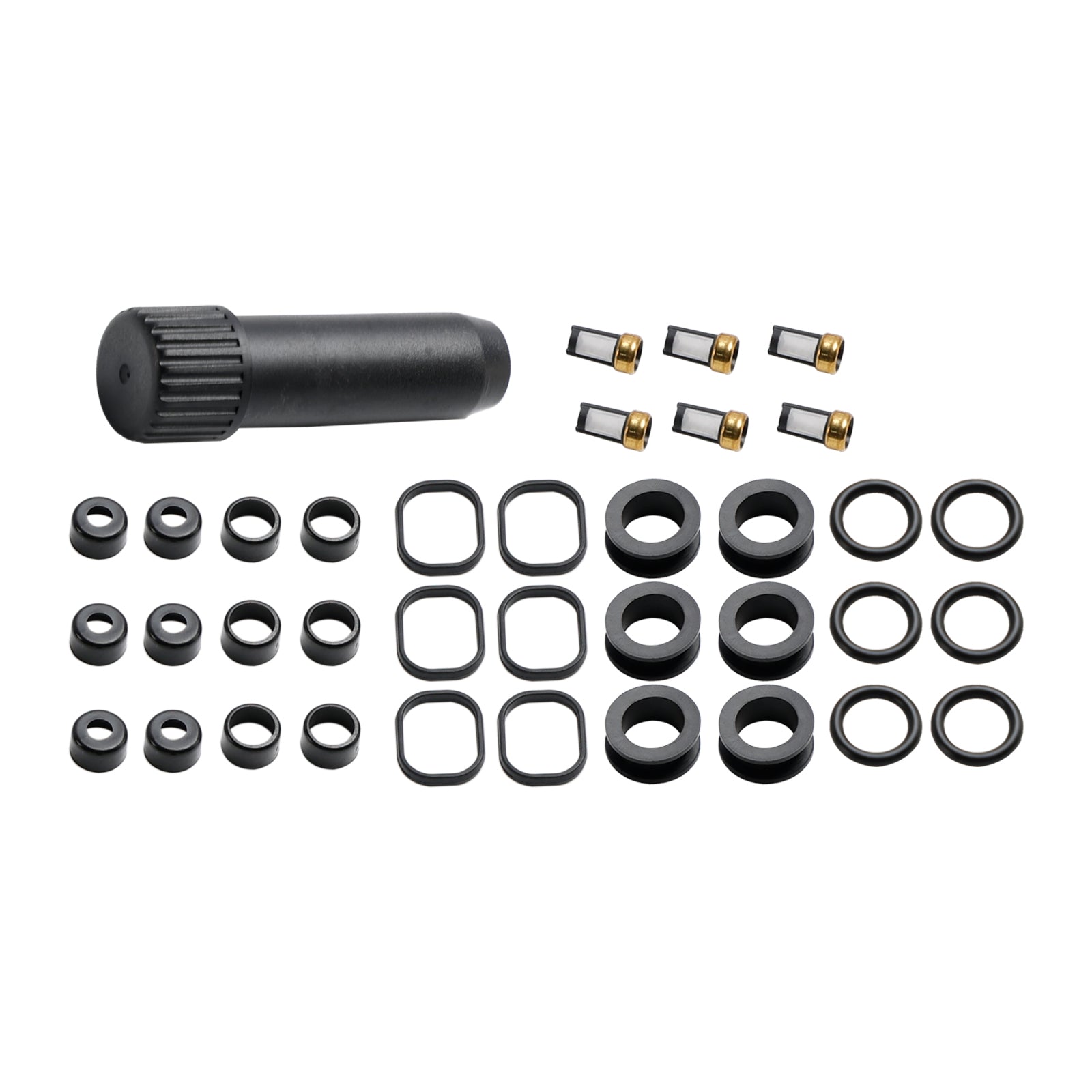 PALASER 2002-2006 Toyota Camry Fuel Injector Repair Seal Kit 23250-20030 FJ644 23250-0A020 - Image 8