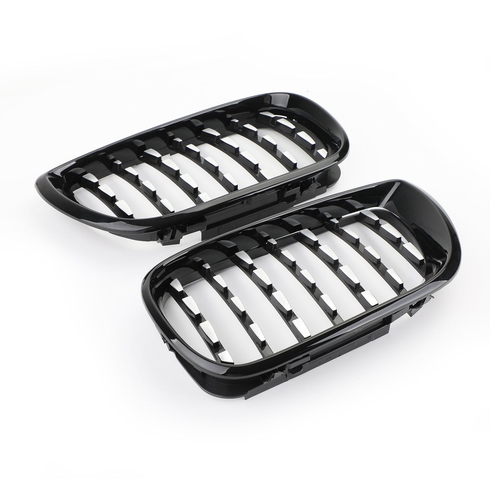 PALASER Black & Chrome Diamond Grille For 2002-2005 BMW E46 Saloon/touring Facelift 4Dr - Image 7