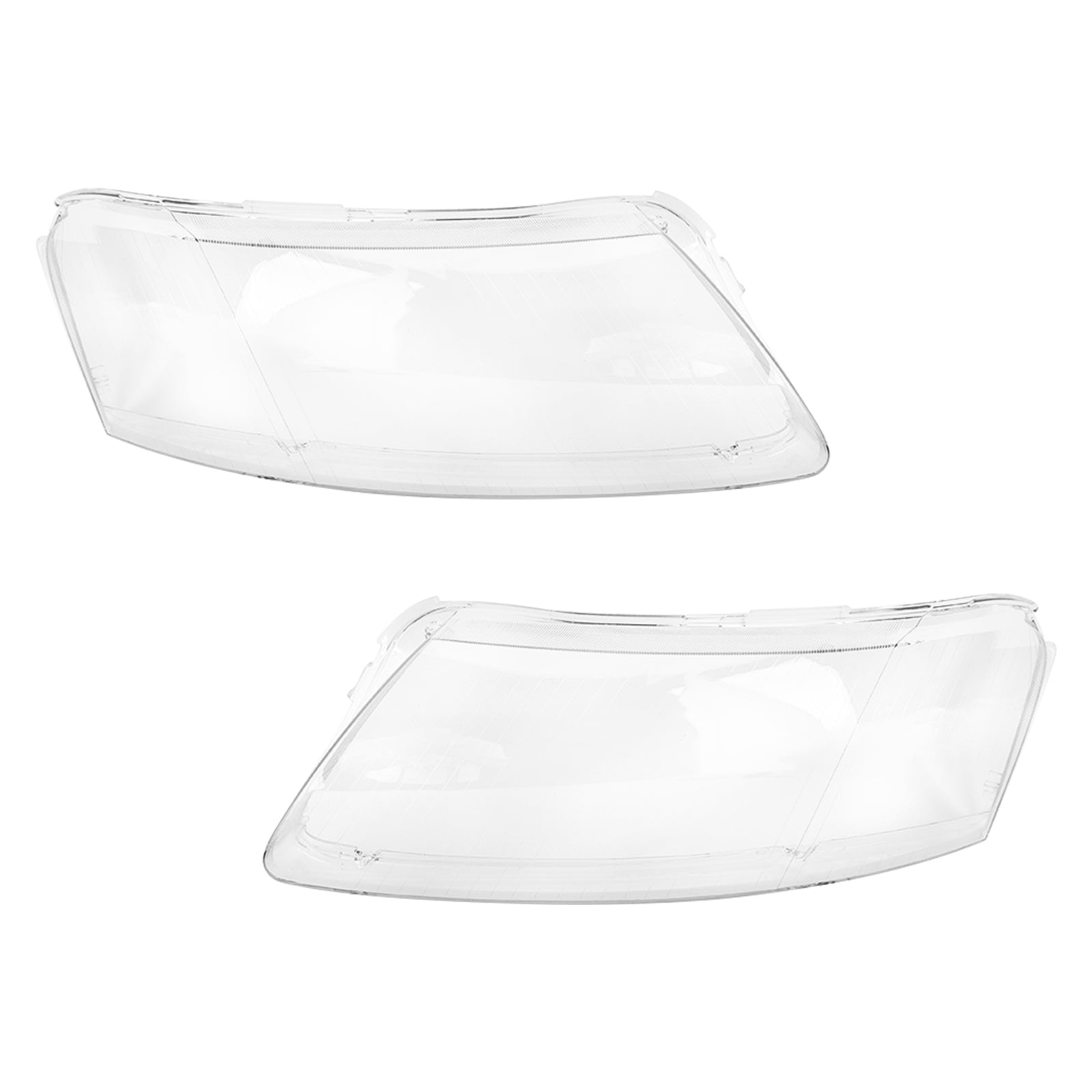 PALASER 2006-2011 Audi A6 Left +right Headlight Lens Plastic Cover Shell 4F0941003/04 - Image 2