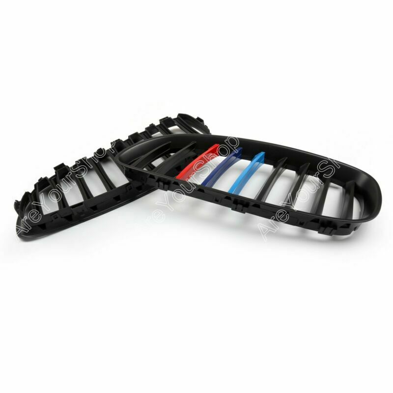 PALASER 2Pcs M-color Matte Black Front Kidney Grille Grill For 2009-2016 BMW Z4 E89 - Image 3