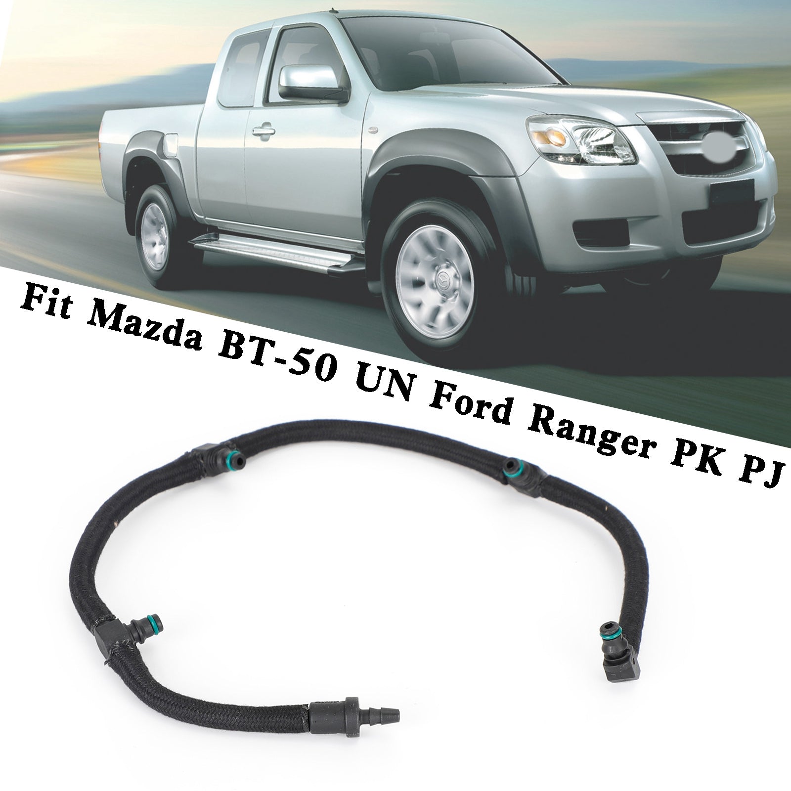 PALASER 2006-2011 Ford Ranger Pj/pk Fuel Injector Return Hose WE011349Y - Image 5