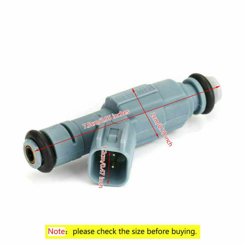 PALASER 2006-2007 Mitsubishi Raider 8PCS Fuel Injectors 0280155849 822-11149 XF1E-A5B CM4902 - Image 2