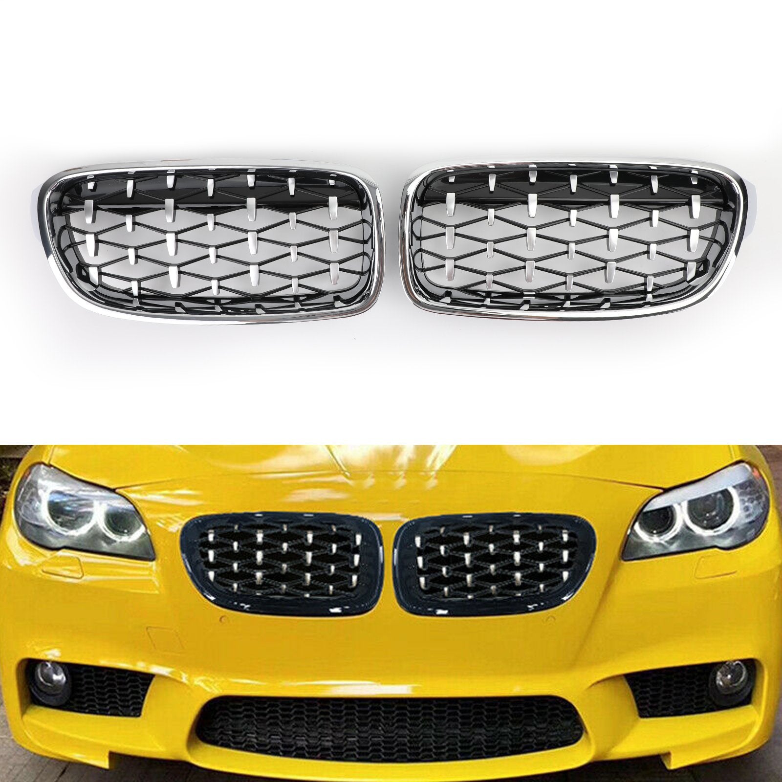 PALASER Front Kidney Grille Grills For 2012-2016 BMW F30 328i 335i - Image 10